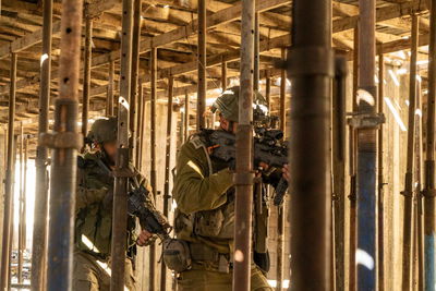 חיילי חטיבת הנחל בצפון הרצועה