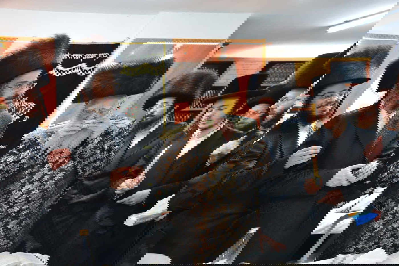 'שבע ברכות' לנכד: האדמו"ר הישיש מארה"ב שבת באשדוד