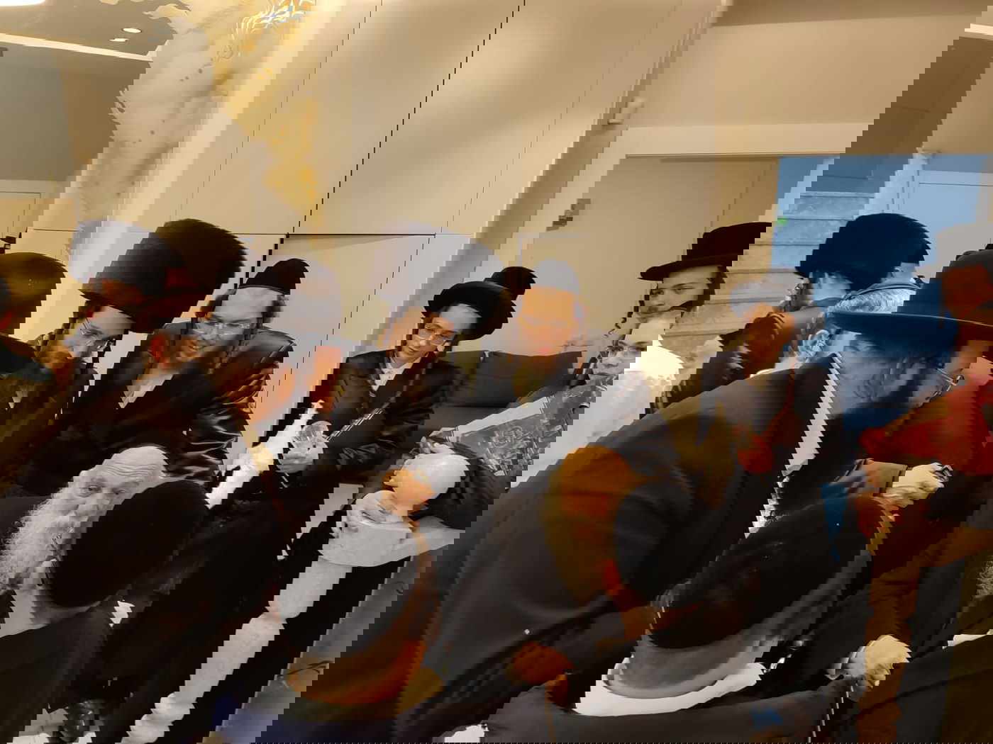 'שבע ברכות' לנכד: האדמו"ר הישיש מארה"ב שבת באשדוד