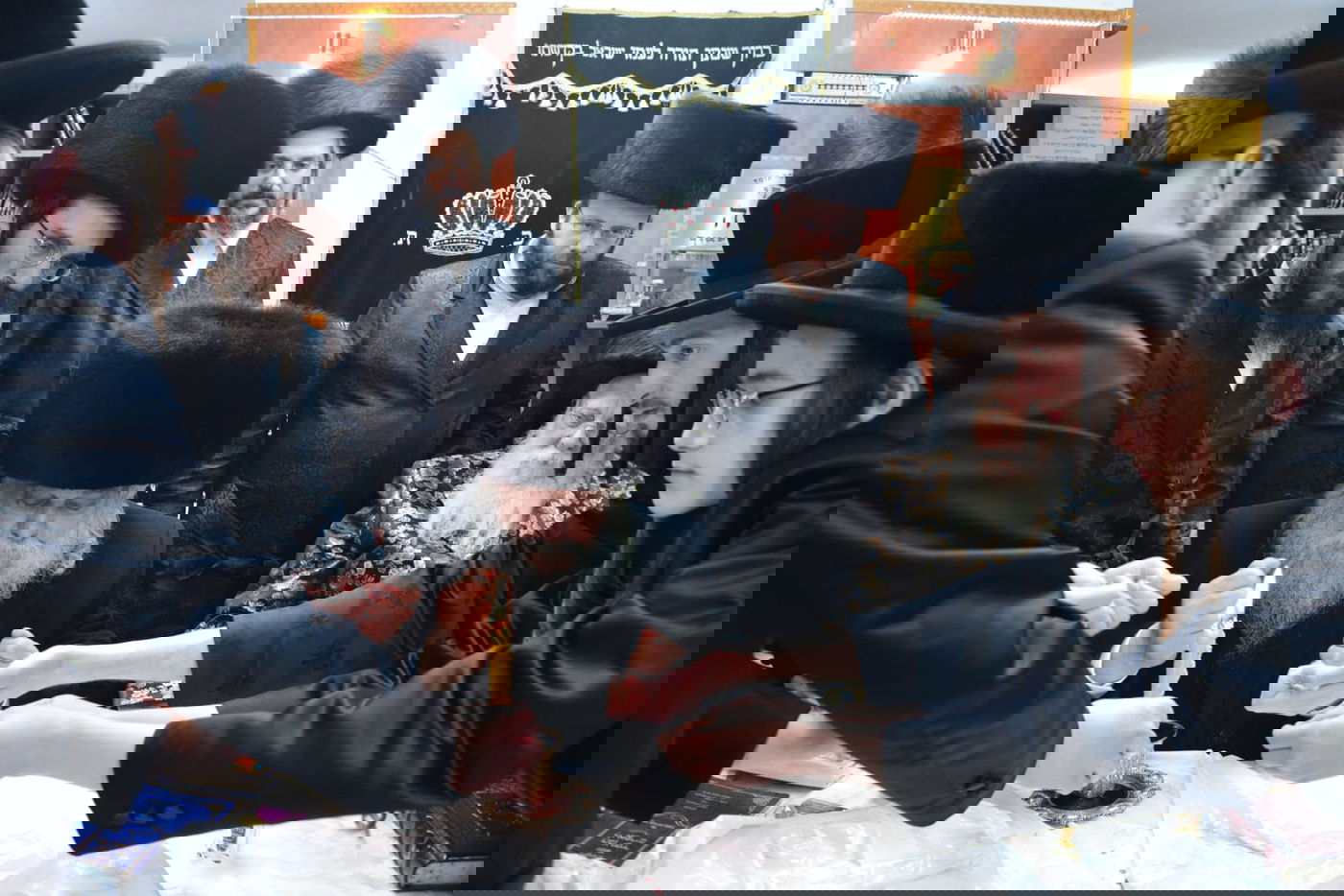 'שבע ברכות' לנכד: האדמו"ר הישיש מארה"ב שבת באשדוד