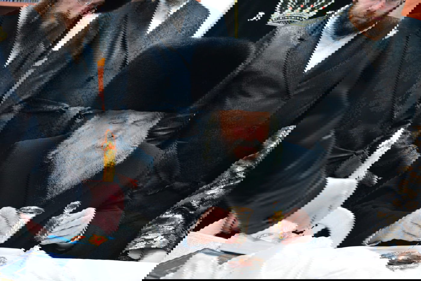 'שבע ברכות' לנכד: האדמו"ר הישיש מארה"ב שבת באשדוד