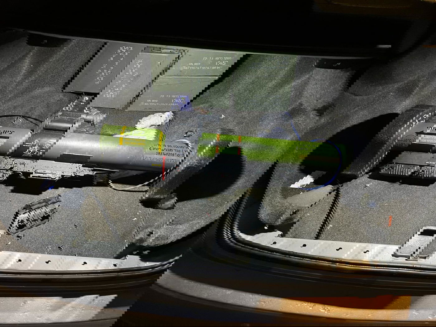 יועדו לפעילות טרור: טיל כתף ורימוני רסס נתפסו, חשוד נעצר