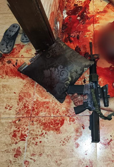 חלק מהאמל"ח שנמצא