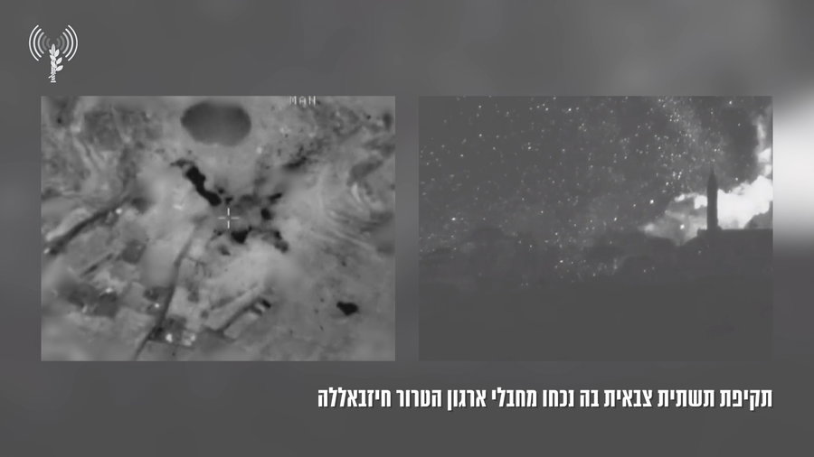 זיהוי המחבלים וחיסולם מהאוויר