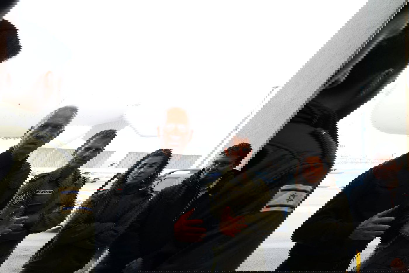 שר הביטחון יואב גלנט בבסיס מערכת ״טל שמיים״ בצפון