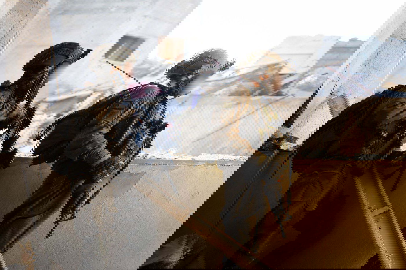 פעילות צוות הקרב של חטיבת הצנחנים במערב חאן יונס