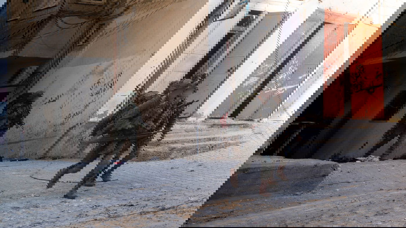 פעילות צוות הקרב של חטיבת הצנחנים במערב חאן יונס