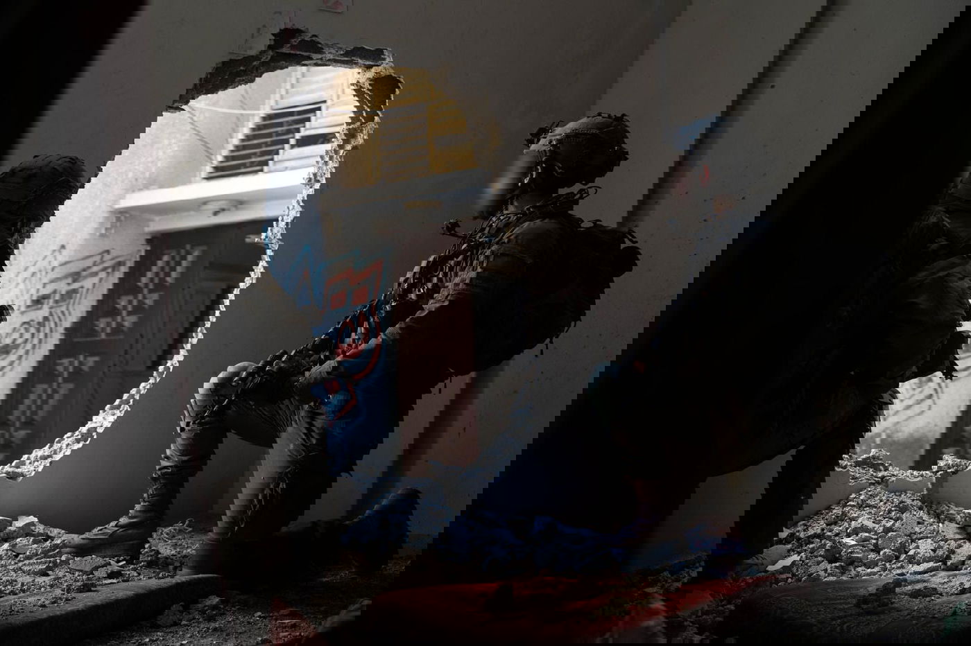 פעילות צוות הקרב של חטיבת הצנחנים במערב חאן יונס