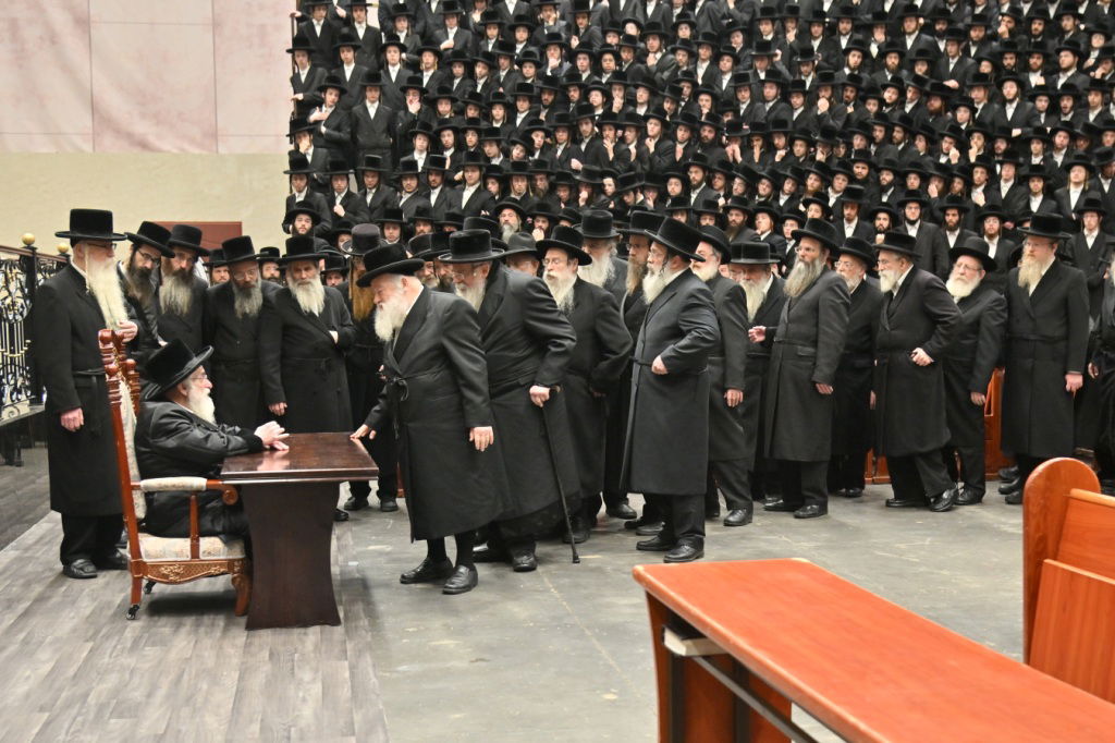 הרבי מויז'ניץ ב'שבעה'