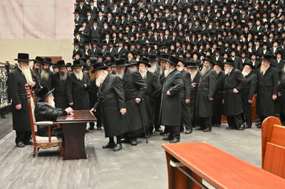 הרבי מויז'ניץ ב'שבעה'