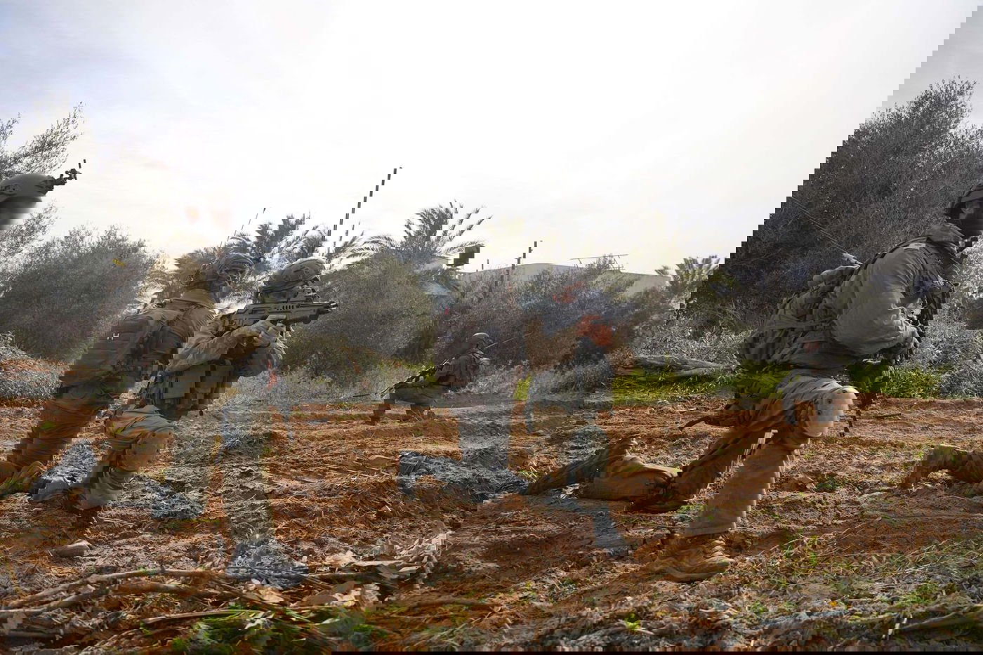 לוחמים מיחידות מובחרות בקרבות פנים מול פנים בצפון רצועת עזה