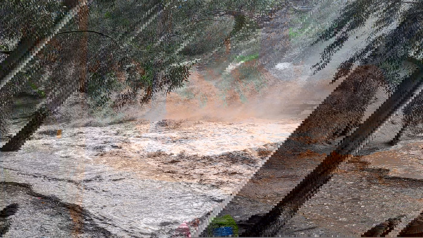 גשר הקנטרה בשיטפונות