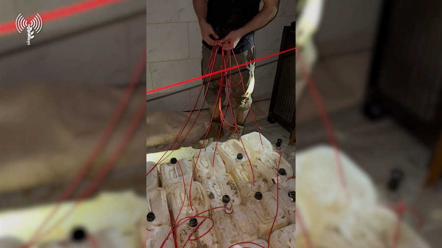 תיעוד מהשמדת המנהרה