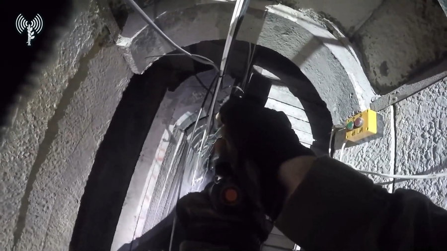 תיעוד מפעילות יחידת יהל"ם בתת-קרקע