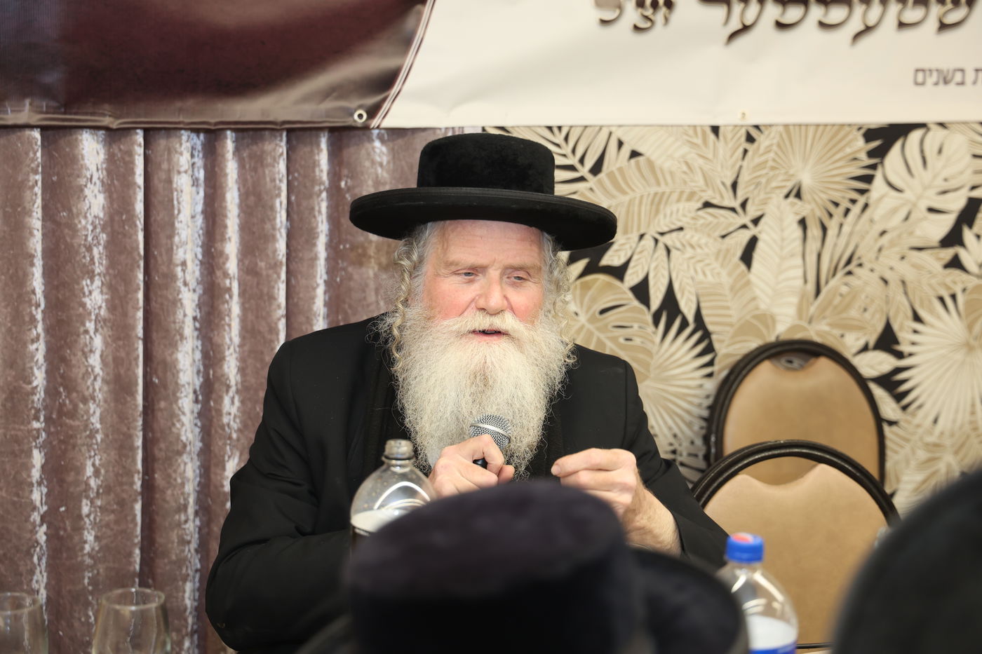 קהל אנשי ירושלים התכנסו ביארצייט ליו"ר הנהלת העדה החרדית הגאון ר' גרשון שטמר זצ"ל