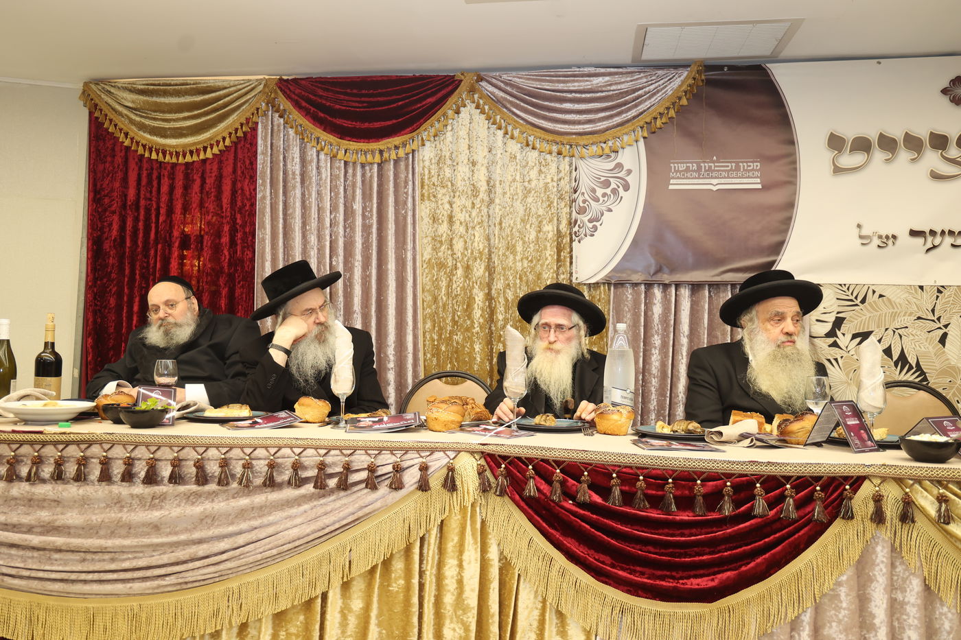 קהל אנשי ירושלים התכנסו ביארצייט ליו"ר הנהלת העדה החרדית הגאון ר' גרשון שטמר זצ"ל