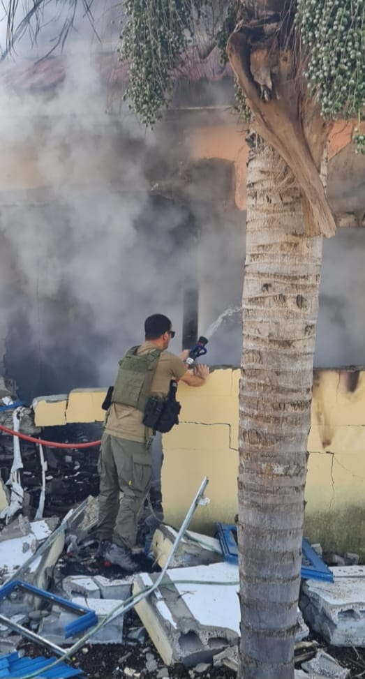 מכבים את השריפה בצפון