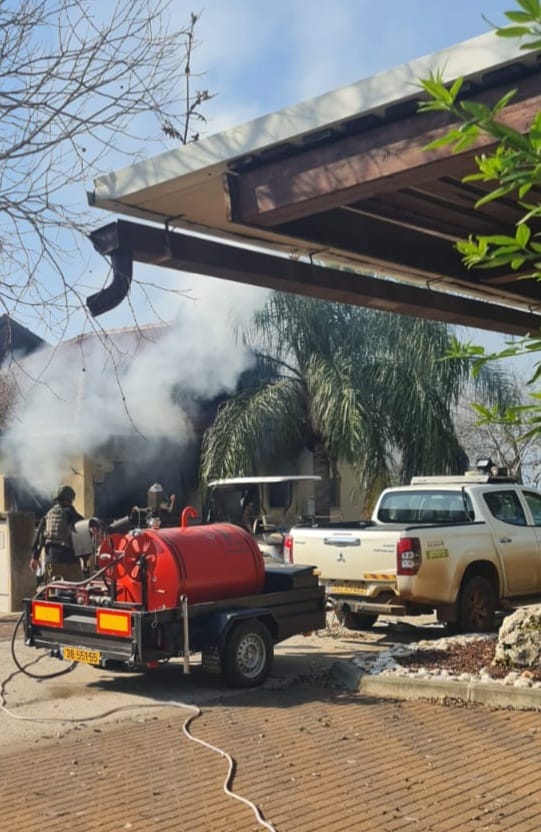 מכבים את השריפה בצפון
