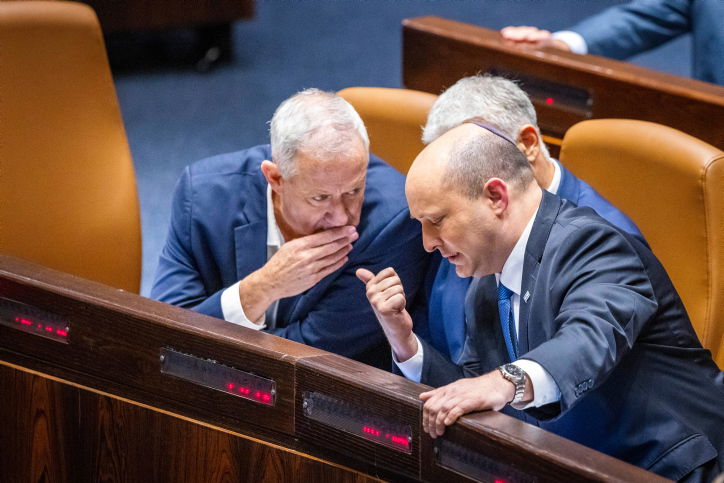 בנט לא התעקש מול גנץ ופספס