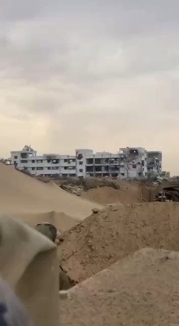 צה"ל פוצץ בניין השייך לסוכנות הסיוע של אונר"א בעזה‌‌