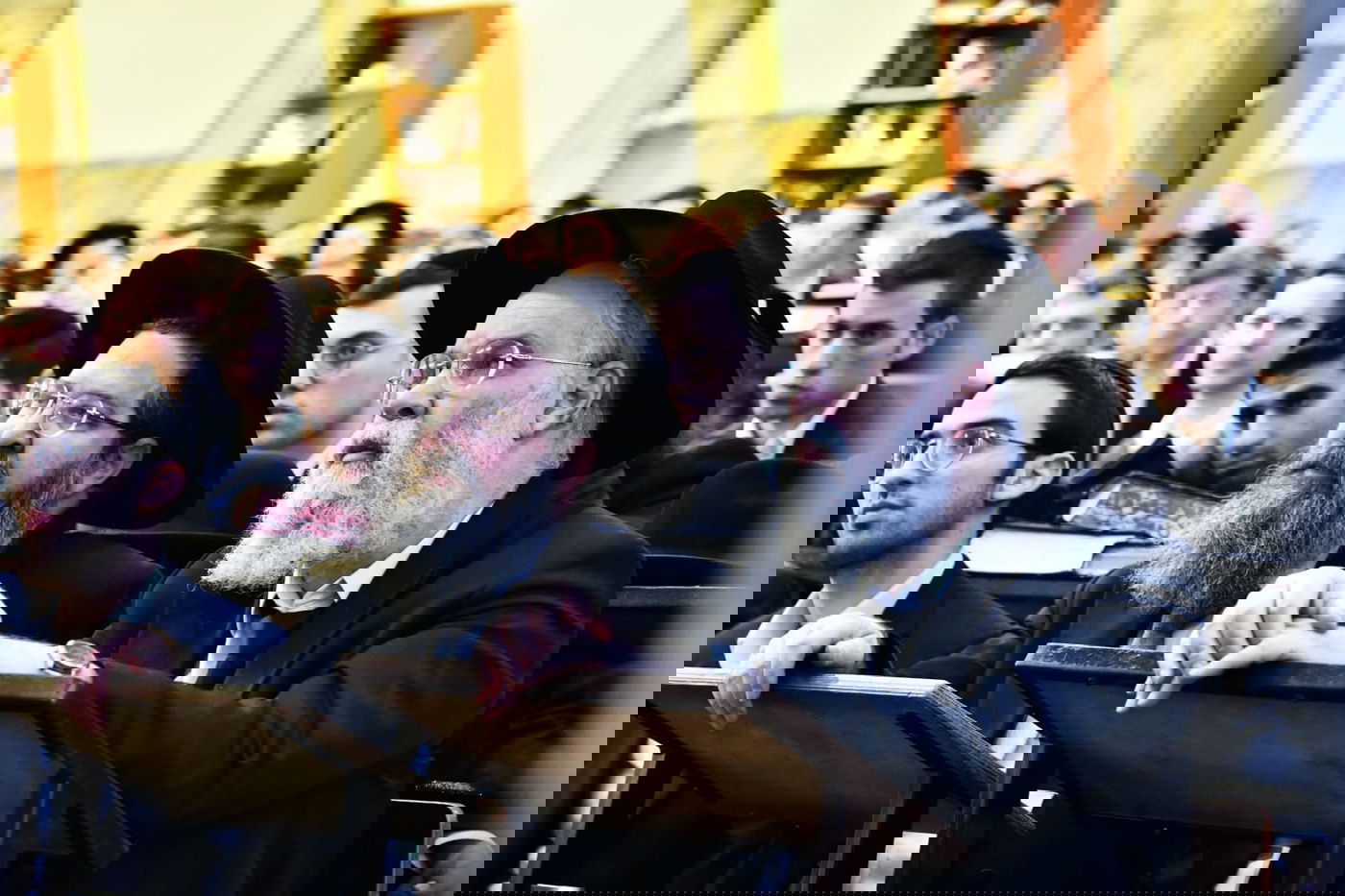 הגאון רבי מלכיאל קוטלר בישיבת בית מתתיהו