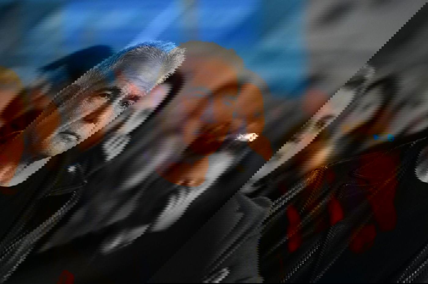 ח"כ יאיר לפיד בהפגנה הבלתי חוקית ברחוב קפלן בתל אביב