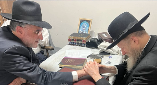 הברכה של המשגיח לחיים כהן