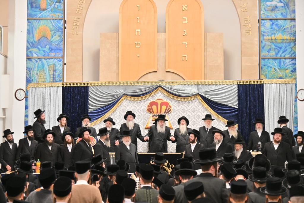 מעמד כבוד התורה בת"ת "תפארת מרדכי" נדבורנה בבני ברק 