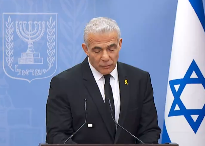 לפיד היום בכנסת