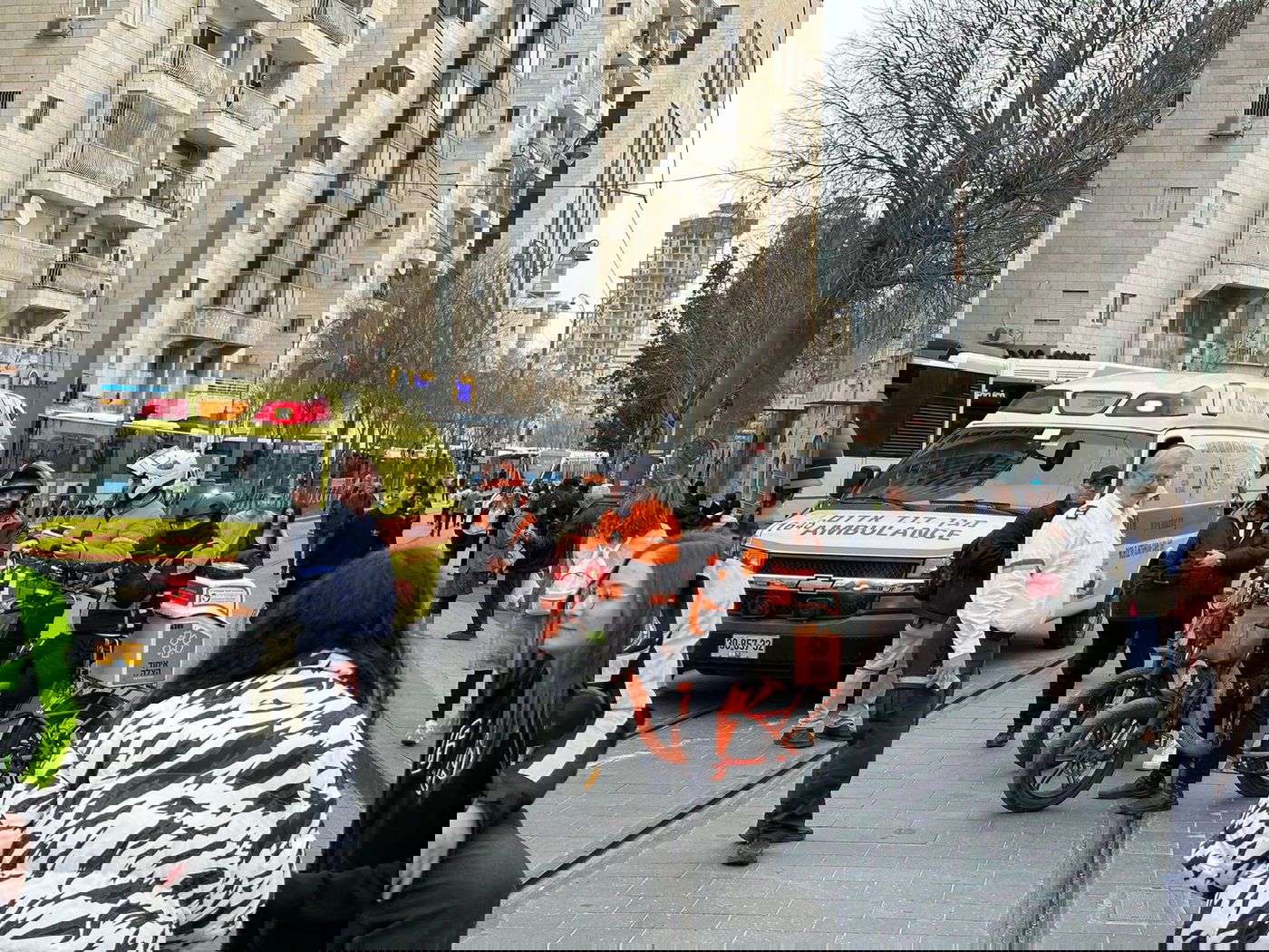 פלג קיצוני חסם את ירושלים ופונה בכוח ע"י המשטרה | תיעוד