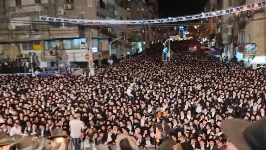 העצרת של 'דגל התורה' בבני ברק