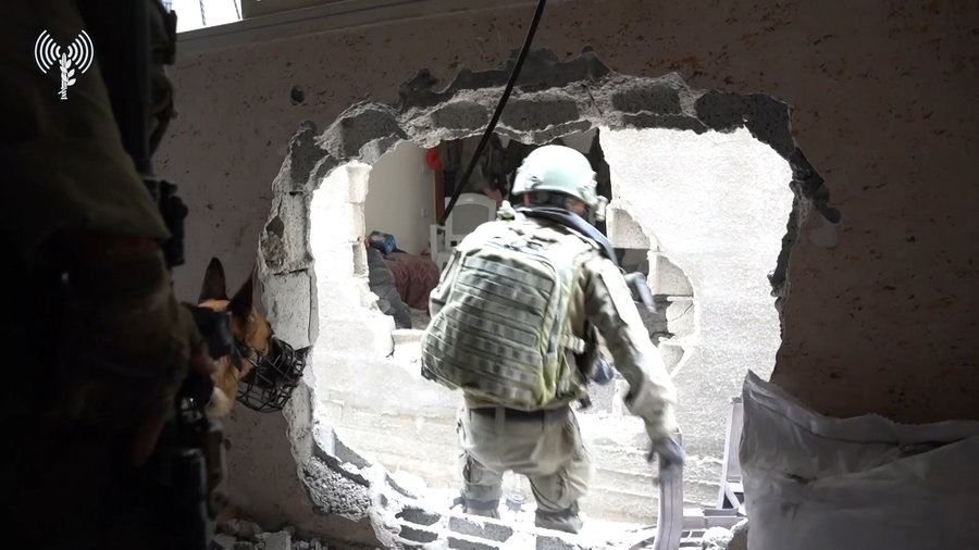 פעילות כוחות צה"ל בשטח הרצועה