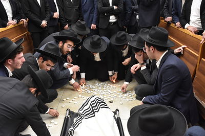 תיעוד הלווית ראש הישיבה