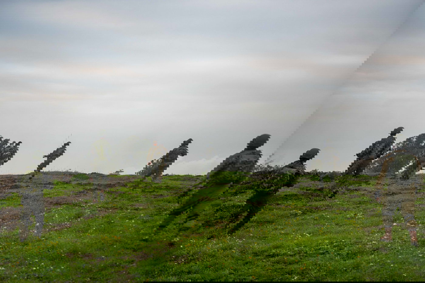 תרגול כוחות צה״ל בגבול הצפון