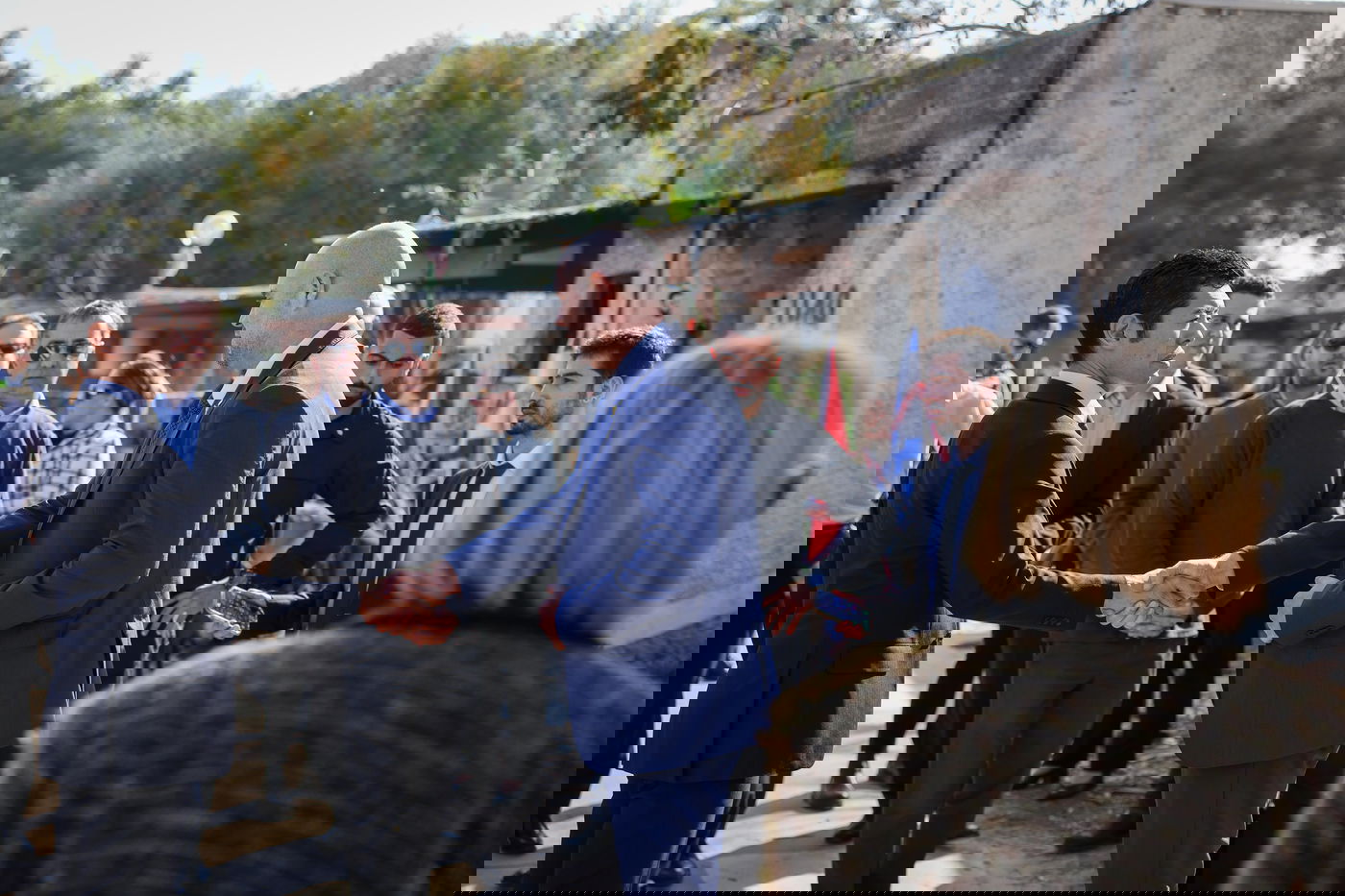 הביקור בכפר עזה