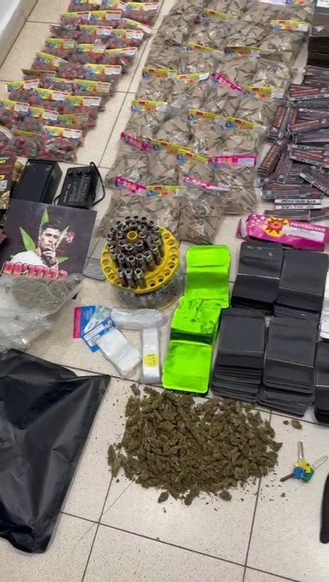 השלל הרב שתפסה המשטרה