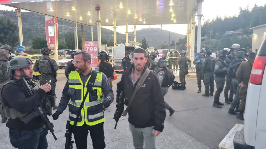 זירת הפיגוע