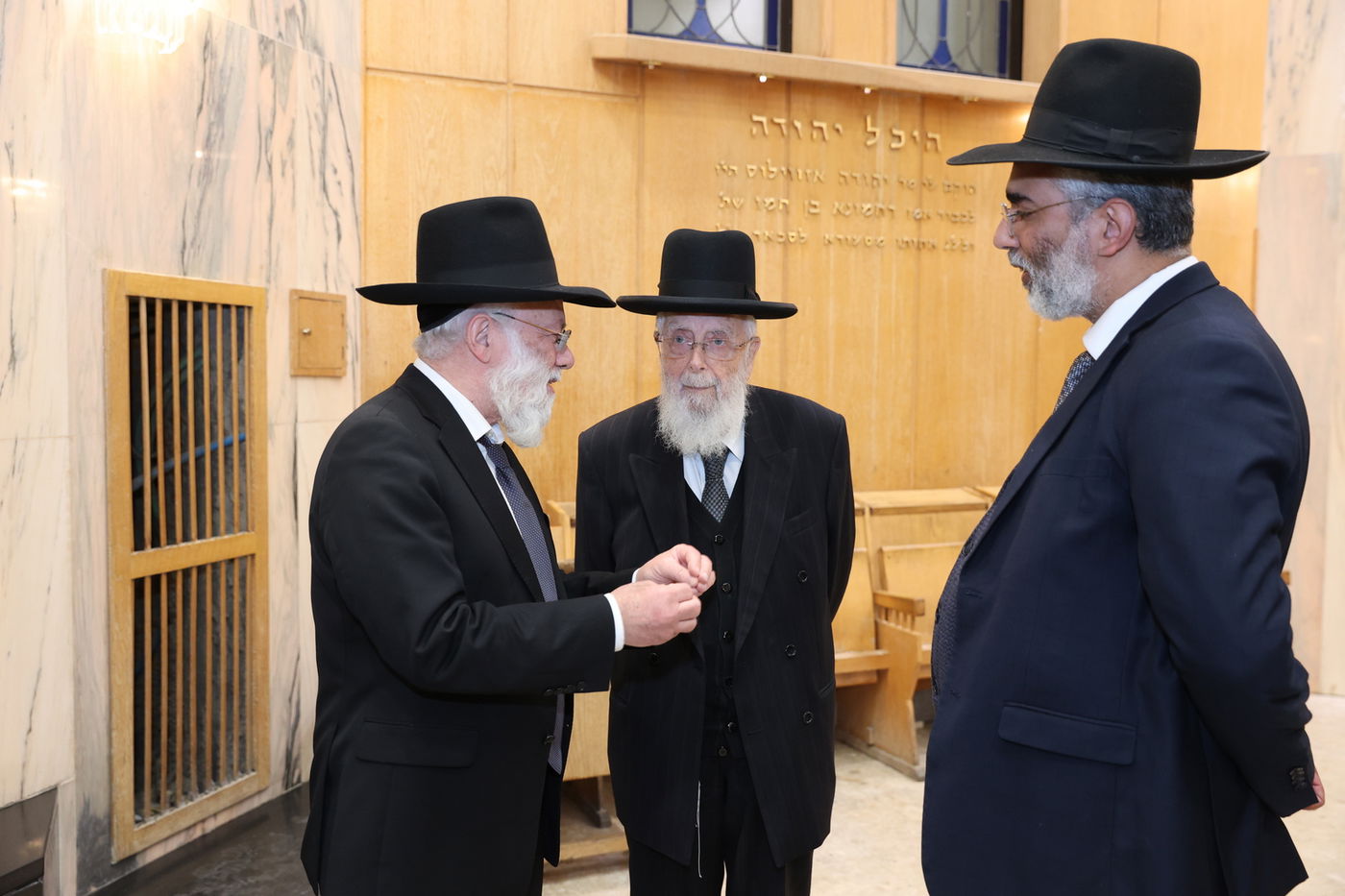 בהשתתפות ראשי הישיבות: מעמד מרומם של חידוש וכינון הישיבה לכבודה של תורה 