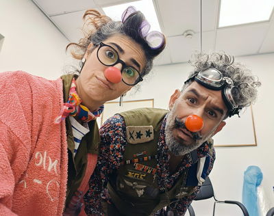 המילואימניקים שקיבלו משימה רצינית: לגרום לחיילים לחייך