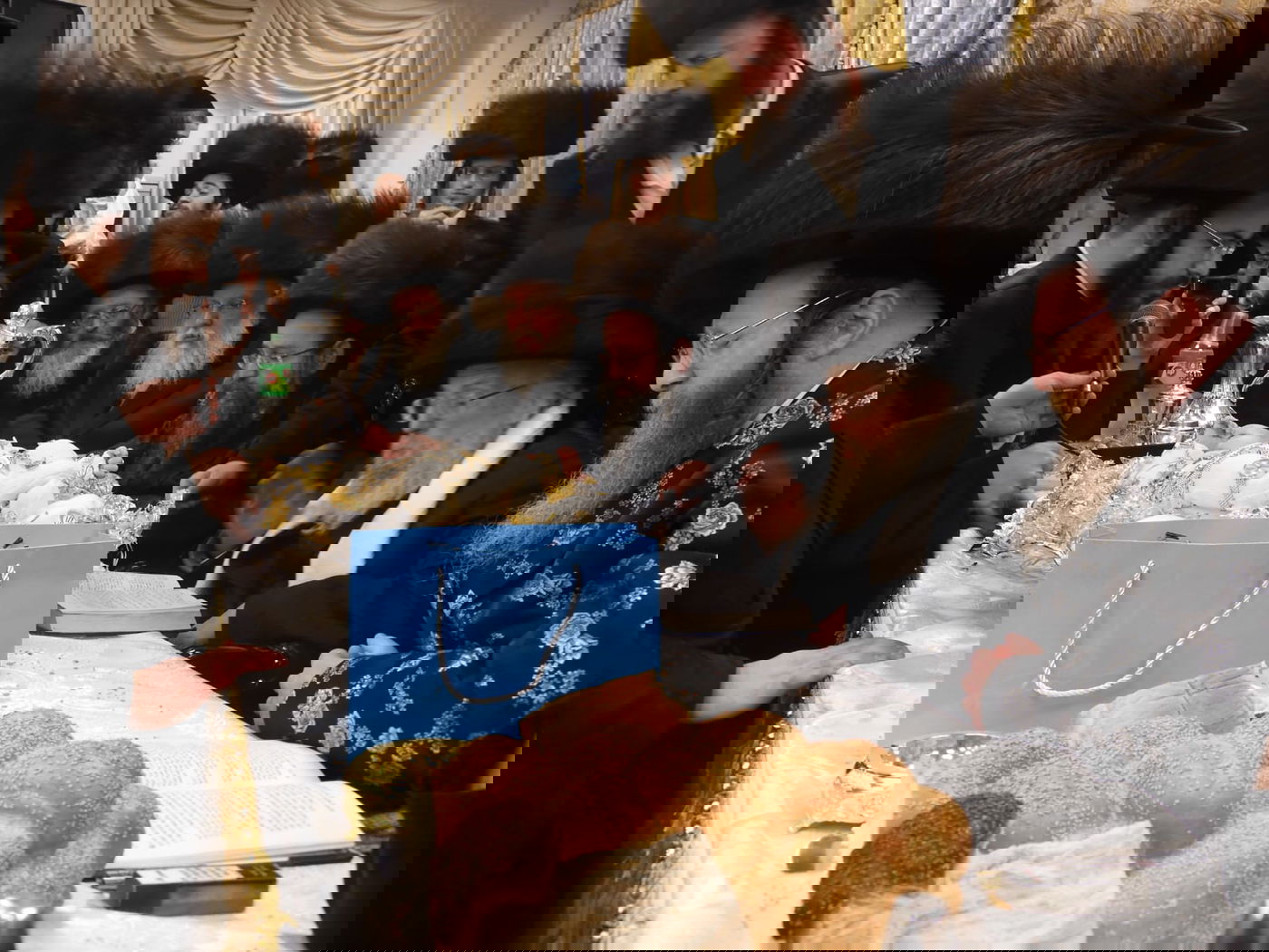 טקס פדיון הבן עם האדמו"ר מפינסק קארלין