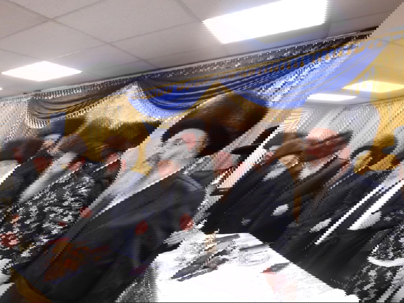 טקס פדיון הבן עם האדמו"ר מפינסק קארלין