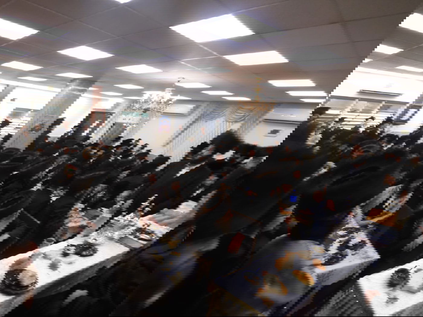 טקס פדיון הבן עם האדמו"ר מפינסק קארלין