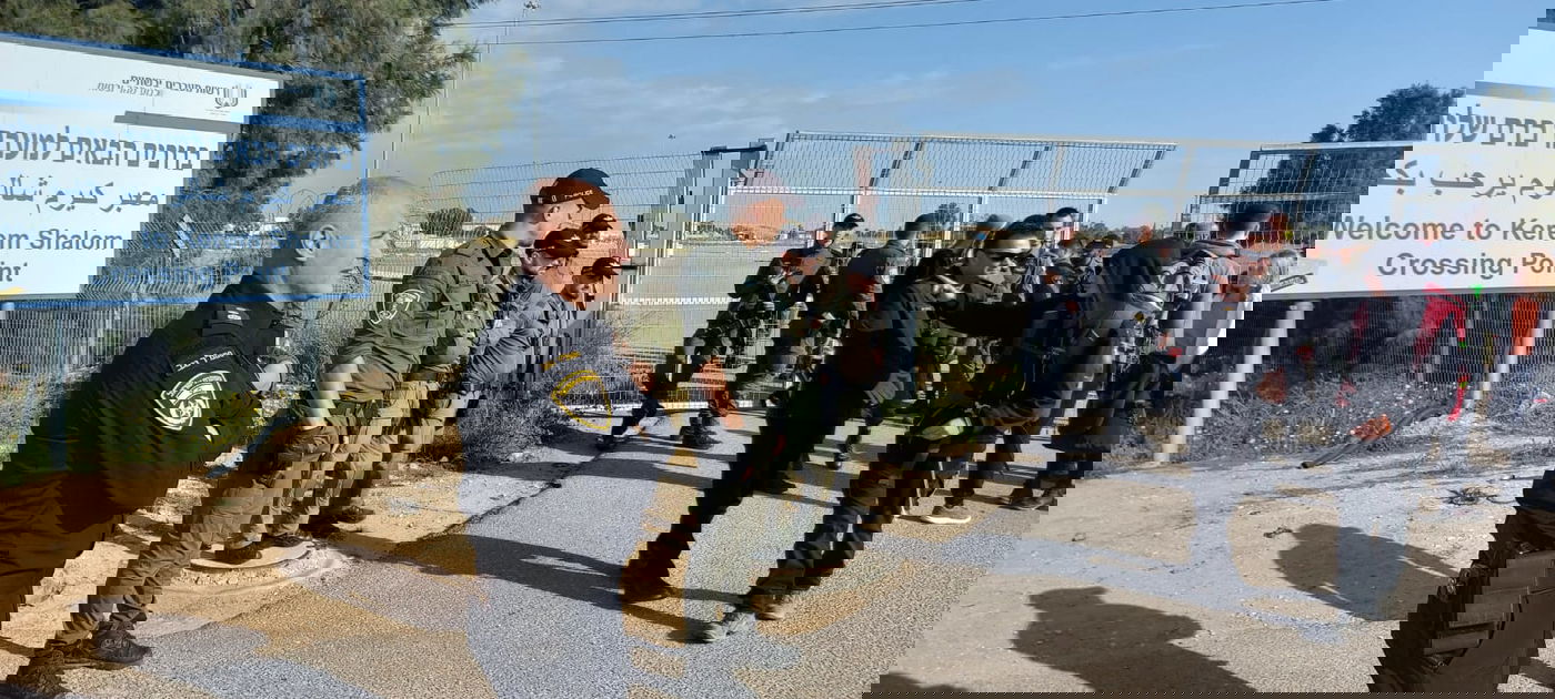 הכנסת משאיות הסיוע לעזה, היום