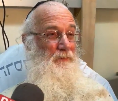 צבי טל בבית החולים