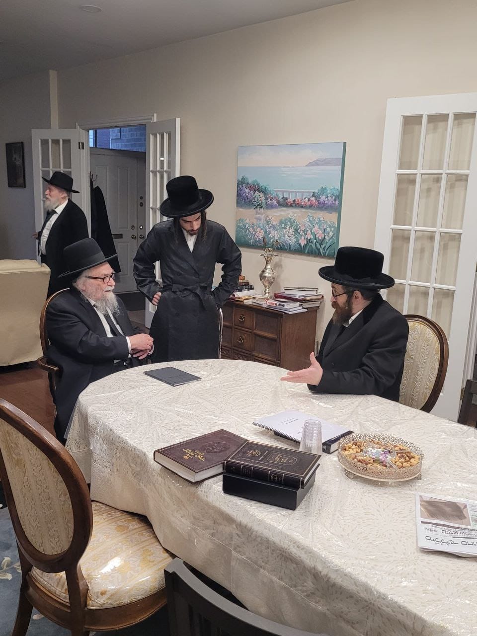 ביקור האדמו"ר מרחמסטריווקא אוקוויין בקנדה