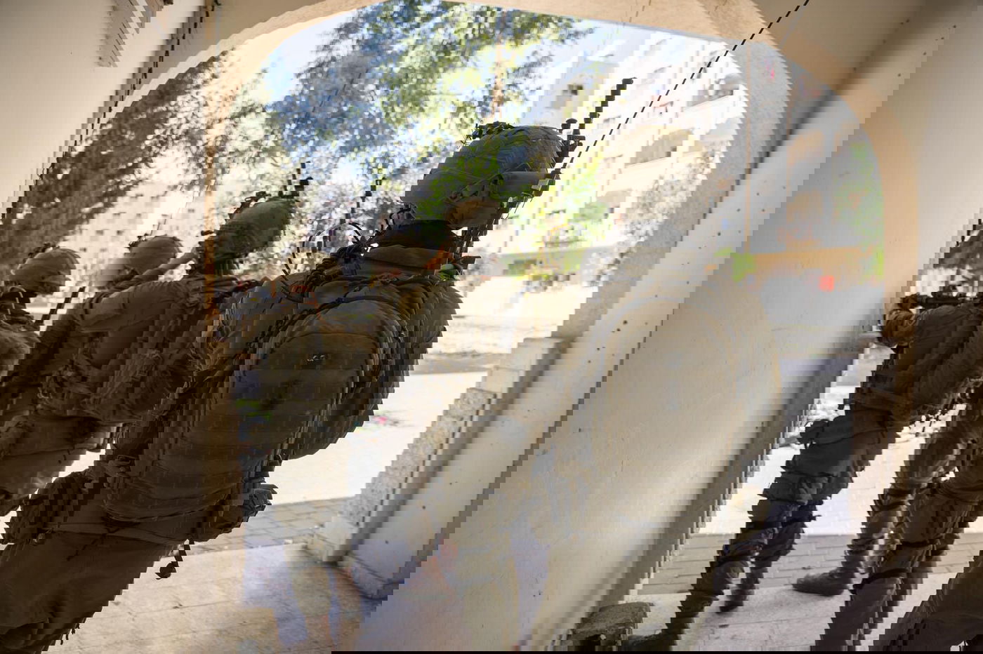 תיעוד מפעילות לוחמי הקומנדו במערב חאן יונס