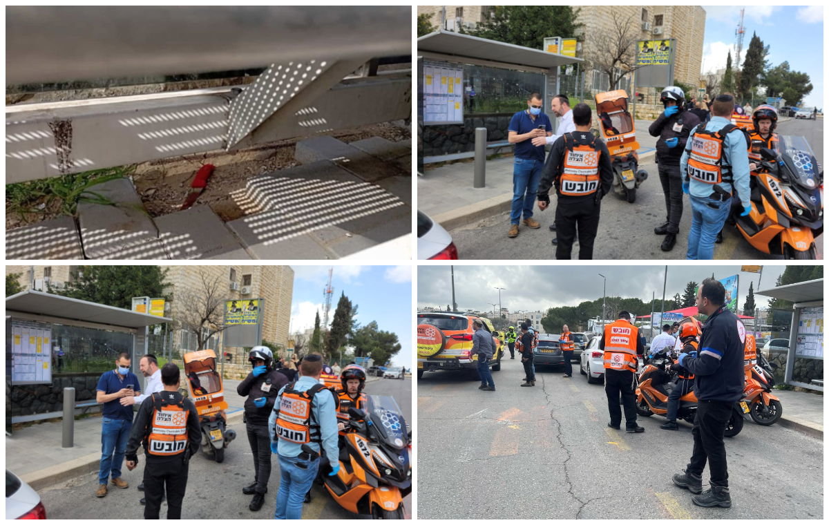 זירת הפיגוע בשדרות נווה יעקב