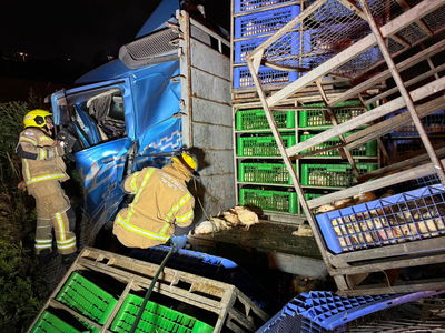 חילוץ הנהג, הלילה