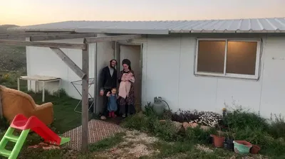 אחד הבתים המיועדים להריסה