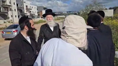 מגדל העמק זכתה בערוב מהודר והרב גרוסמן יצא בריקוד של מצווה